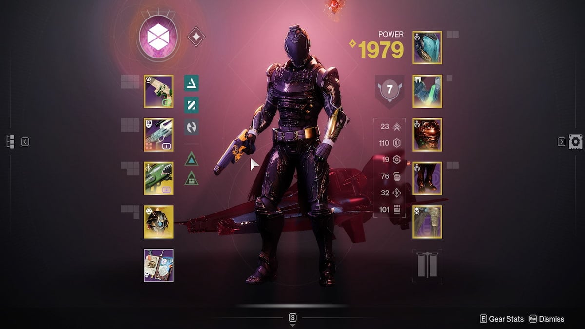 Prismatic Titan loadout in Destiny 2