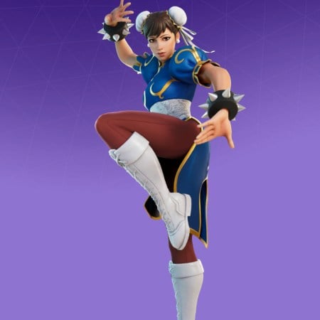 Chun-Li Street Fighter x Fortnite skin