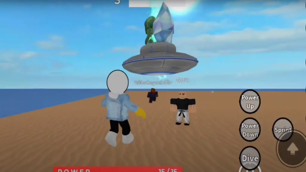 A Shine Location in Roblox Volleyball 4.2