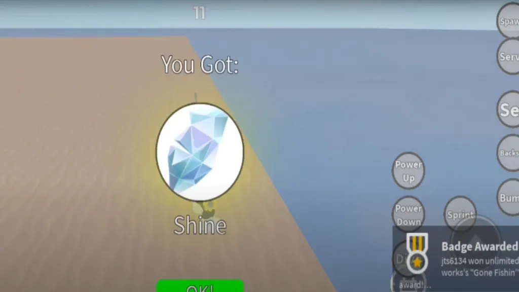 A Shine Location in Roblox Volleyball 4.2