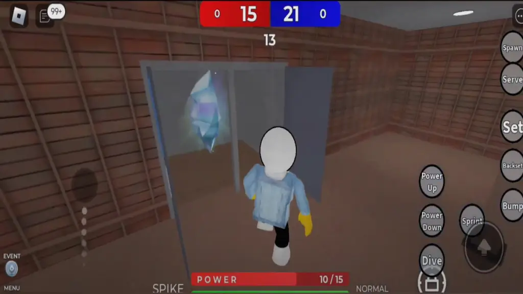 A Shine Location in Roblox Volleyball 4.2